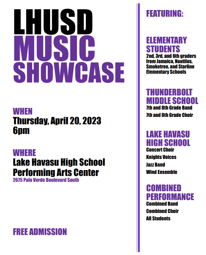 LHUSD Music Showcase